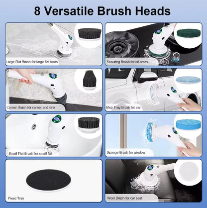 8 in 1 Electric Cleaning Brush